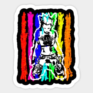 BAD AMY ''DEATH'S KXLLER'' (PRIDE) Sticker